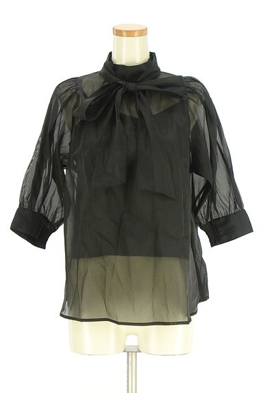 rienda（リエンダ）の古着「ボウタイシアーカットソー（カットソー・プルオーバー）」大画像１へ