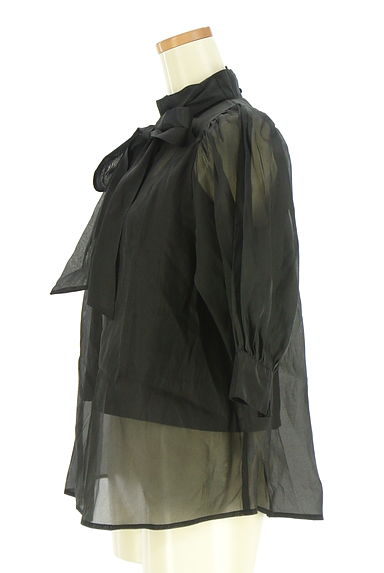 rienda（リエンダ）の古着「ボウタイシアーカットソー（カットソー・プルオーバー）」大画像３へ