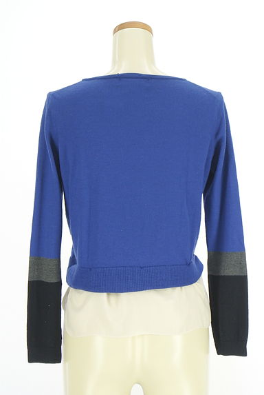 COUP DE CHANCE（クードシャンス）の古着「レイヤード風ニットトップス（ニット）」大画像２へ