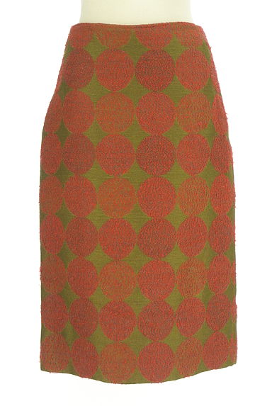 Dries Van NOTEN（ドリスヴァンノッテン）の古着「ビッグドット柄タイトスカート（スカート）」大画像１へ