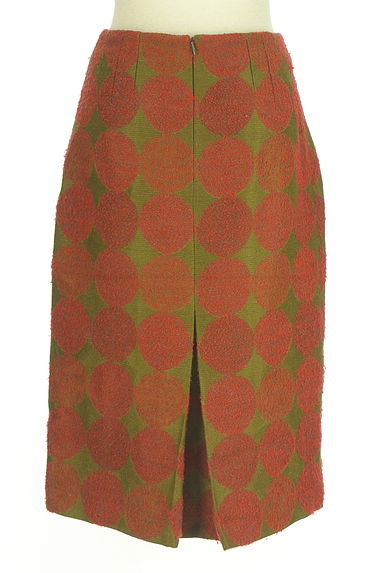 Dries Van NOTEN（ドリスヴァンノッテン）の古着「ビッグドット柄タイトスカート（スカート）」大画像２へ