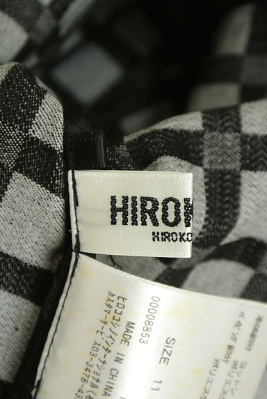 HIROKO BIS（ヒロコビス）の古着「ダブルファスナーチェックジャケット（ジャケット）」大画像６へ