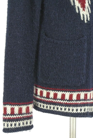 URBAN RESEARCH（アーバンリサーチ）の古着「エスニック柄ワンボタンニットカーデ（カーディガン）」大画像５へ