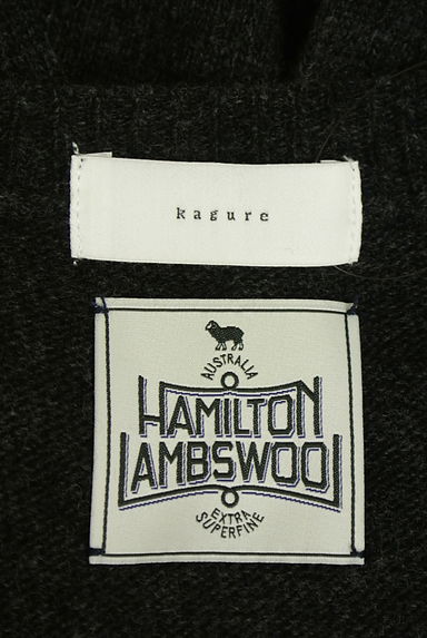 KAGURE（カグレ）の古着「オーバーサイズサイドオープンニットベスト（ニット）」大画像６へ