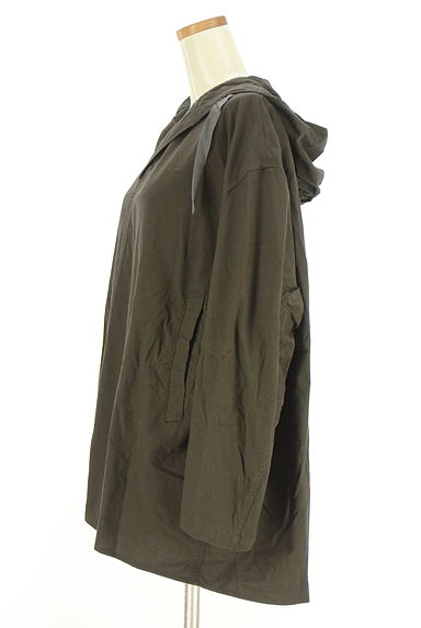 KAGURE（カグレ）の古着「オーバーサイズミドル丈フーディプルオーバー（カットソー・プルオーバー）」大画像３へ