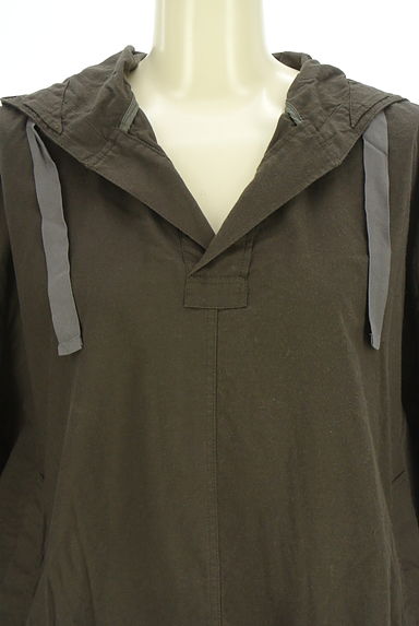 KAGURE（カグレ）の古着「オーバーサイズミドル丈フーディプルオーバー（カットソー・プルオーバー）」大画像４へ