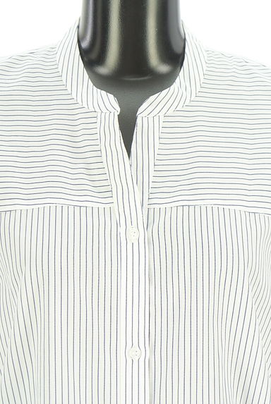 Dessin（デッサン）の古着「ドロストヘムストライプブラウス（ブラウス）」大画像４へ