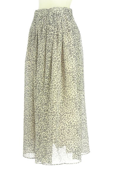 NOLLEY'S（ノーリーズ）の古着「レオパード柄シフォンロングスカート（ロングスカート・マキシスカート）」大画像３へ