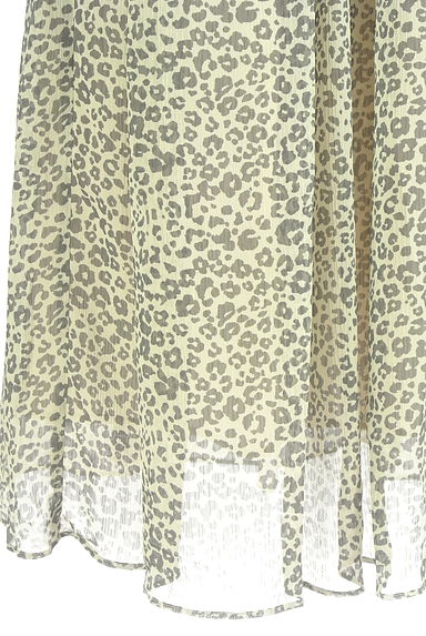 NOLLEY'S（ノーリーズ）の古着「レオパード柄シフォンロングスカート（ロングスカート・マキシスカート）」大画像５へ