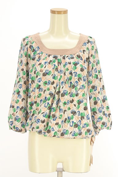 ROPE（ロペ）の古着「ドロストヘム薄手ブラウス（カットソー・プルオーバー）」大画像１へ