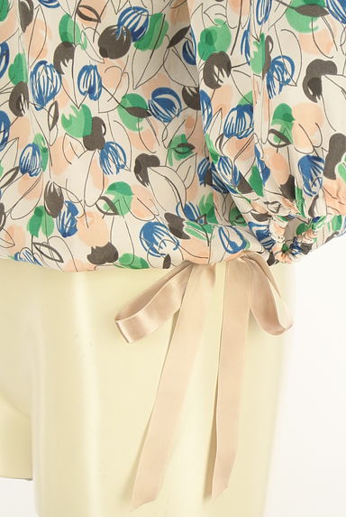 ROPE（ロペ）の古着「ドロストヘム薄手ブラウス（カットソー・プルオーバー）」大画像５へ