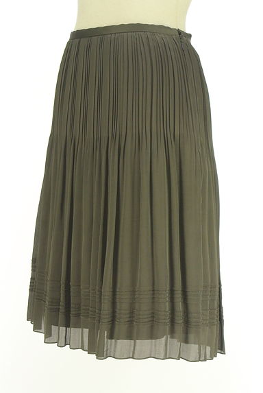ROPE（ロペ）の古着「膝丈プリーツシフォンスカート（スカート）」大画像３へ