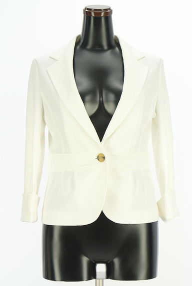 UNTITLED（アンタイトル）の古着「ペプラムテーラードジャケット（ジャケット）」大画像４へ