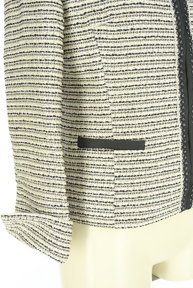 UNTITLED（アンタイトル）の古着「ノーカラーツイードジャケット（ジャケット）」大画像５へ