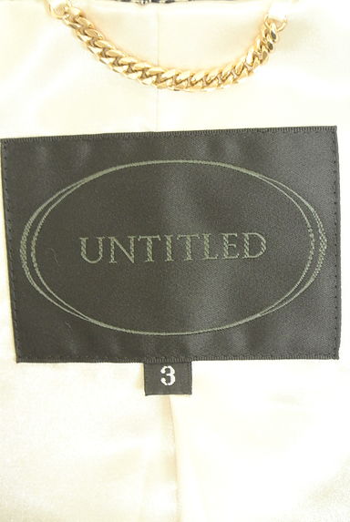 UNTITLED（アンタイトル）の古着「ノーカラーツイードジャケット（ジャケット）」大画像６へ