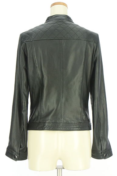 iCB（アイシービー）の古着「ノーカラーライダースジャケット（ブルゾン・スタジャン）」大画像２へ