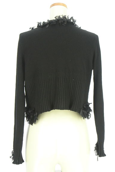 HIROKO BIS（ヒロコビス）の古着「リブニットカーディガン（カーディガン・ボレロ）」大画像２へ