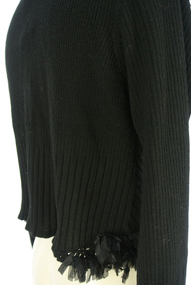 HIROKO BIS（ヒロコビス）の古着「リブニットカーディガン（カーディガン・ボレロ）」大画像５へ