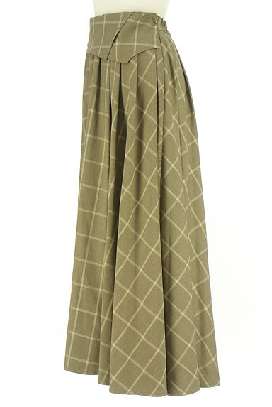 Snidel（スナイデル）の古着「グラフチェック柄ロングスカート（ロングスカート・マキシスカート）」大画像３へ