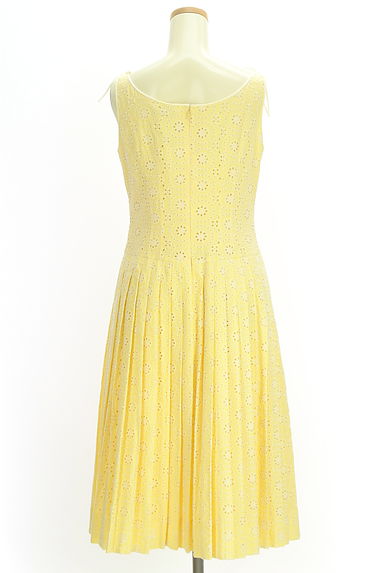 Brooks Brothers（ブルックスブラザーズ）の古着「ノースリカットワークレースワンピース（キャミワンピース）」大画像２へ