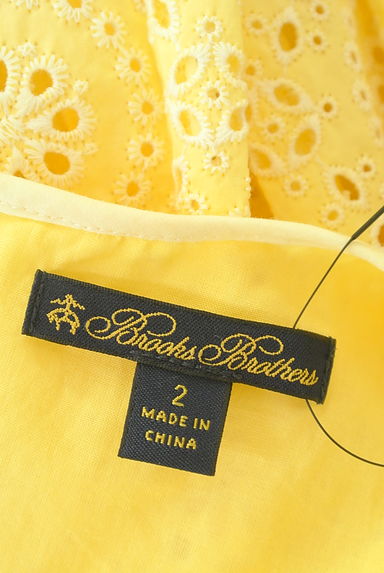 Brooks Brothers（ブルックスブラザーズ）の古着「ノースリカットワークレースワンピース（キャミワンピース）」大画像６へ