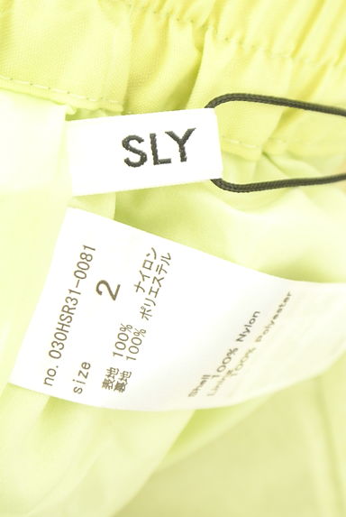 SLY（スライ）の古着「ギャザーラインナイロンパンツ（パンツ）」大画像６へ