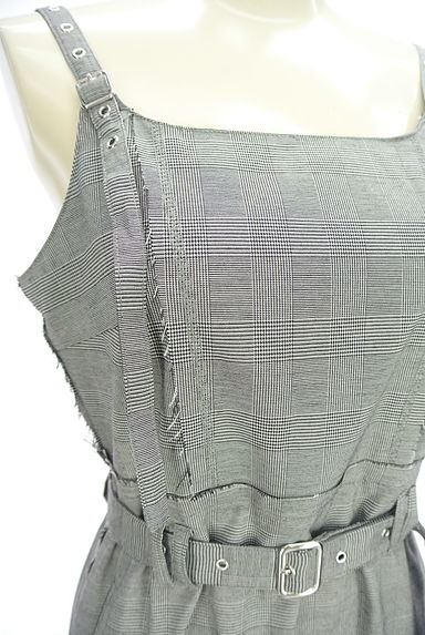 SLY（スライ）の古着「グレンチェック柄キャミワンピース（キャミワンピース）」大画像４へ