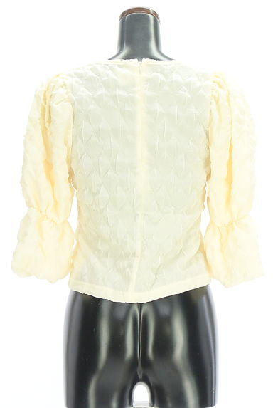 SLY（スライ）の古着「7分袖ひし形織カットソー（カットソー・プルオーバー）」大画像２へ