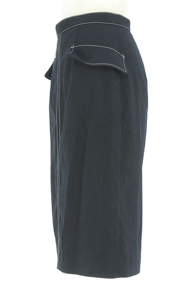 LAUTREAMONT（ロートレアモン）の古着「膝下丈ステッチタイトスカート（スカート）」大画像３へ