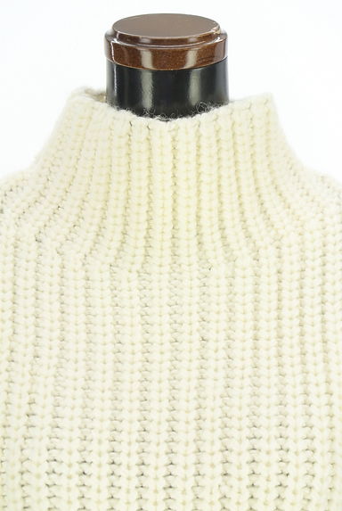 anuans（アニュアンス）の古着「フリンジハイネックニットベスト（ベスト・ジレ）」大画像４へ