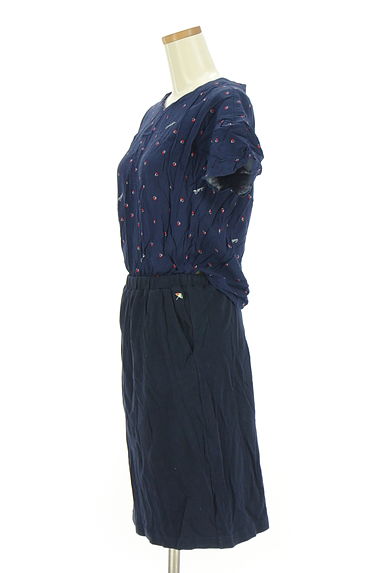 ARNOLD PALMER（アーノルドパーマー）の古着「ヨット柄ドッキング膝下ワンピース（ワンピース・チュニック）」大画像３へ