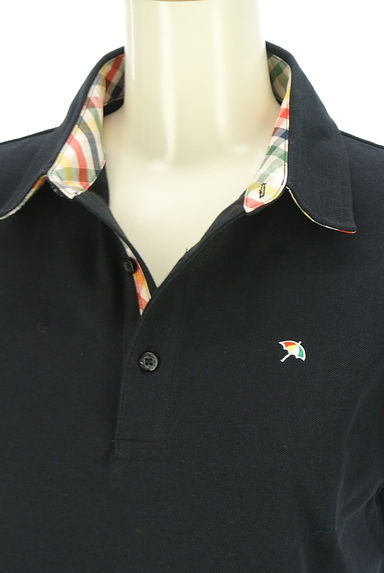 ARNOLD PALMER（アーノルドパーマー）の古着「チェック切替ワンポイントポロシャツ（ポロシャツ）」大画像４へ