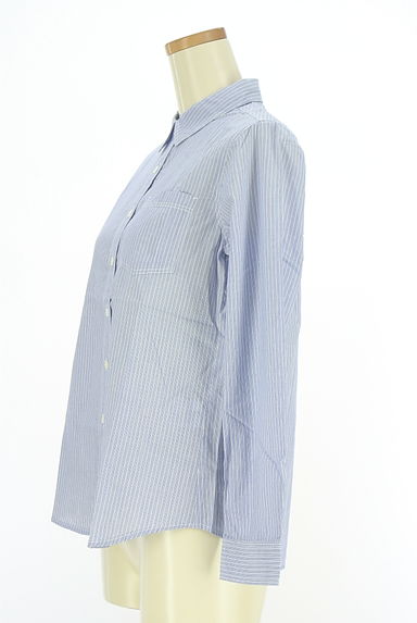 Te chichi（テチチ）の古着「Lugnoncure ストライプコットンシャツ（カジュアルシャツ）」大画像３へ