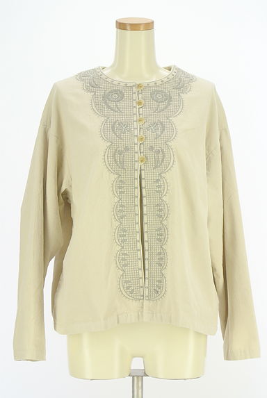 Samansa Mos2（サマンサモスモス）の古着「マカベアリスコラボ刺繍コーデュロイジャケット（ジャケット）」大画像１へ