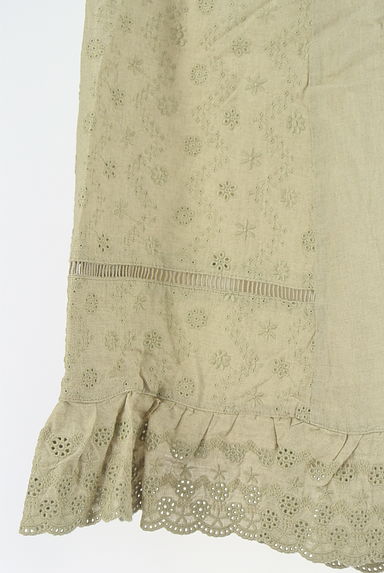 クリックで大画像表示 Samansa Mos2(サマンサモスモス)の古着「kazumiコラボ刺繍レース切替ロングスカート(ロングスカート・マキシスカート)」大画像5へ