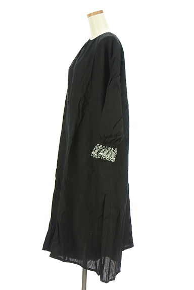 クリックで大画像表示 Samansa Mos2(サマンサモスモス)の古着「Kazumi×SamansaMos2 ロングシャツワンピ(ワンピース・チュニック)」大画像3へ