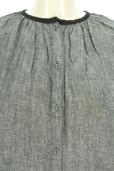 Samansa Mos2（サマンサモスモス）の古着「Kazumi×SamansaMos2 ロングシャツワンピ（ワンピース・チュニック）」大画像４へ