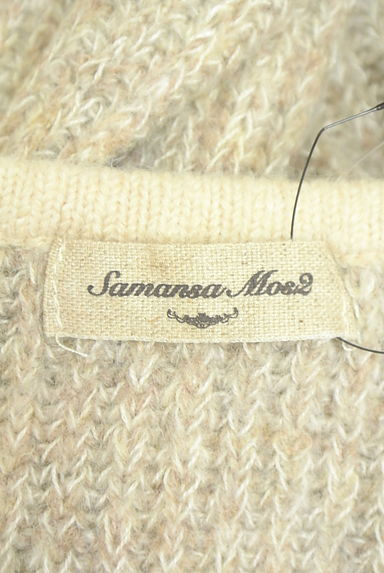 Samansa Mos2（サマンサモスモス）の古着「袖口ドロストニットカーディガン（カーディガン・ボレロ）」大画像６へ