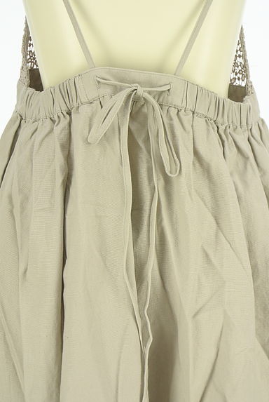 Samansa Mos2（サマンサモスモス）の古着「透かし編みレースロングキャミワンピース（キャミワンピース）」大画像５へ