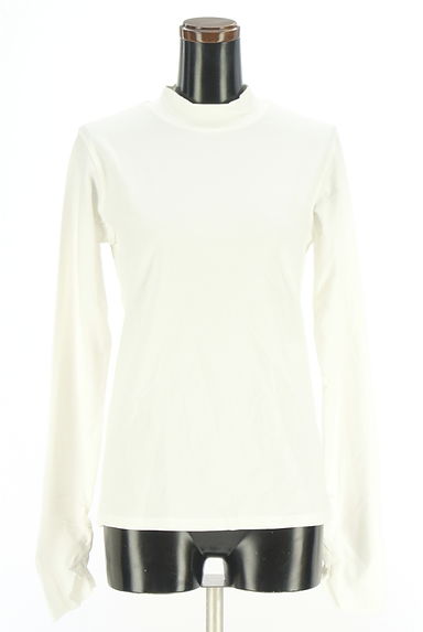 Samansa Mos2（サマンサモスモス）の古着「ハイネックカットソー＋ロングキャミワンピ（ツーピース（ジャケット＋ワンピース））」大画像５へ