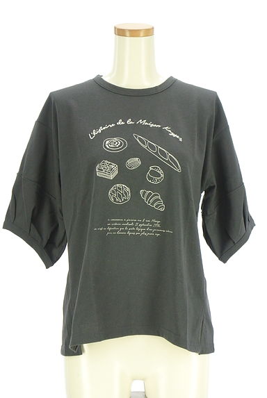 Samansa Mos2（サマンサモスモス）の古着「MAISON KAYSERコラボプリントTシャツ（Ｔシャツ）」大画像１へ