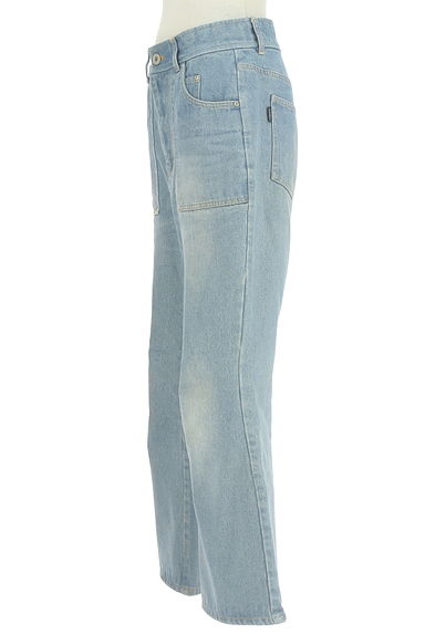 Lois CRAYON（ロイスクレヨン）の古着「フレアクロップドデニムパンツ（デニムパンツ）」大画像３へ