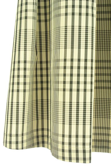 PLST（プラステ）の古着「チェック柄ボリュームフレアスカート（ロングスカート・マキシスカート）」大画像５へ