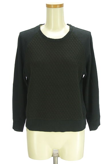 PLST（プラステ）の古着「フロントキルティング裏起毛スウェット（スウェット・パーカー）」大画像１へ