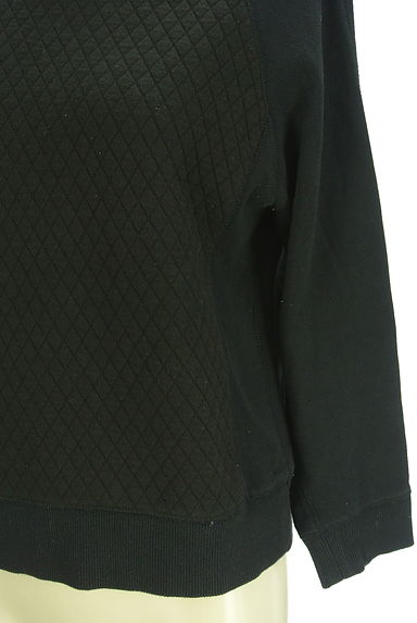 PLST（プラステ）の古着「フロントキルティング裏起毛スウェット（スウェット・パーカー）」大画像５へ