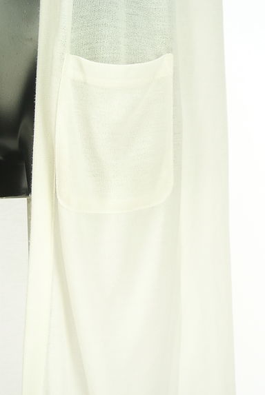 クリックで大画像表示 INTER PLANET(インタープラネット)の古着「シアーニットロングカーディガン(カーディガン・ボレロ)」大画像5へ