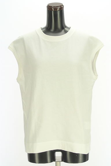 クリックで大画像表示 PLST(プラステ)の古着「コットンノースリカットソー(カットソー・プルオーバー)」大画像1へ