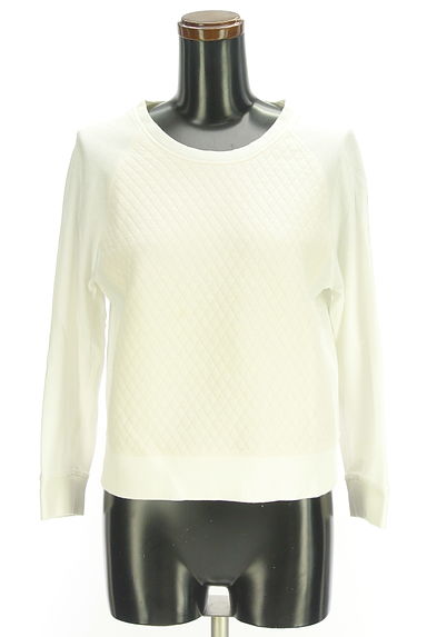 PLST（プラステ）の古着「フロントキルティング裏起毛スウェット（スウェット・パーカー）」大画像１へ