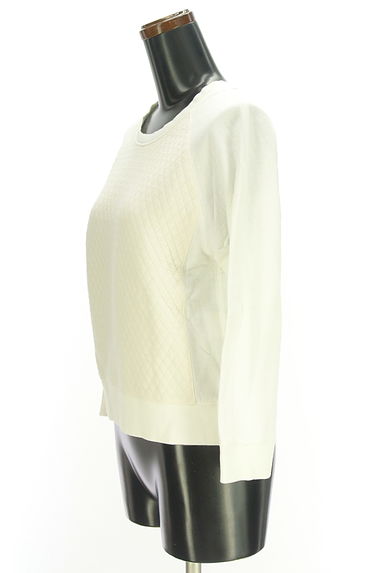 PLST（プラステ）の古着「フロントキルティング裏起毛スウェット（スウェット・パーカー）」大画像３へ