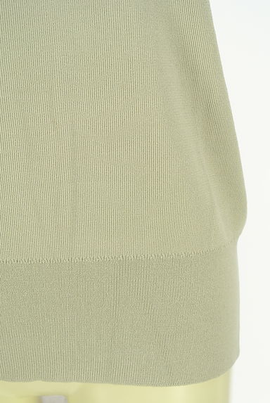 PLST（プラステ）の古着「シアー切替フレンチスリーブニット（ニット）」大画像５へ